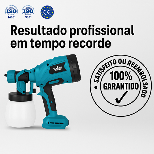Pistola de pintura sem fio